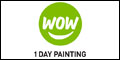 Logo for WOW 1 DAY PAINTING