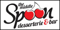 Logo for The Middle Spoon Dessertie & Bar