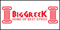 Logo for Big Greek Home Of Best Gyros