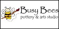 Logo for Busy Bees Pottery & Arts Studio