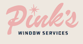 Logo for Pink's Window Services